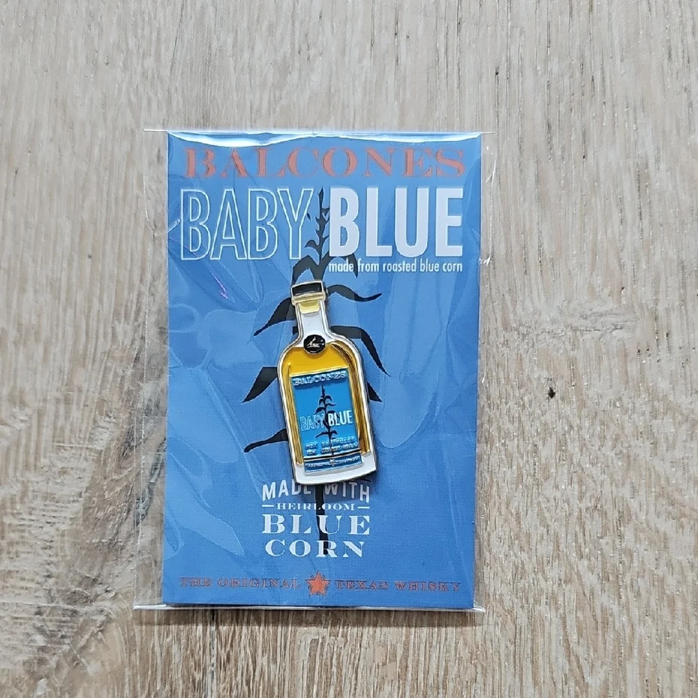 NWOT Balcones Baby Blue Corn Whiskey Pin